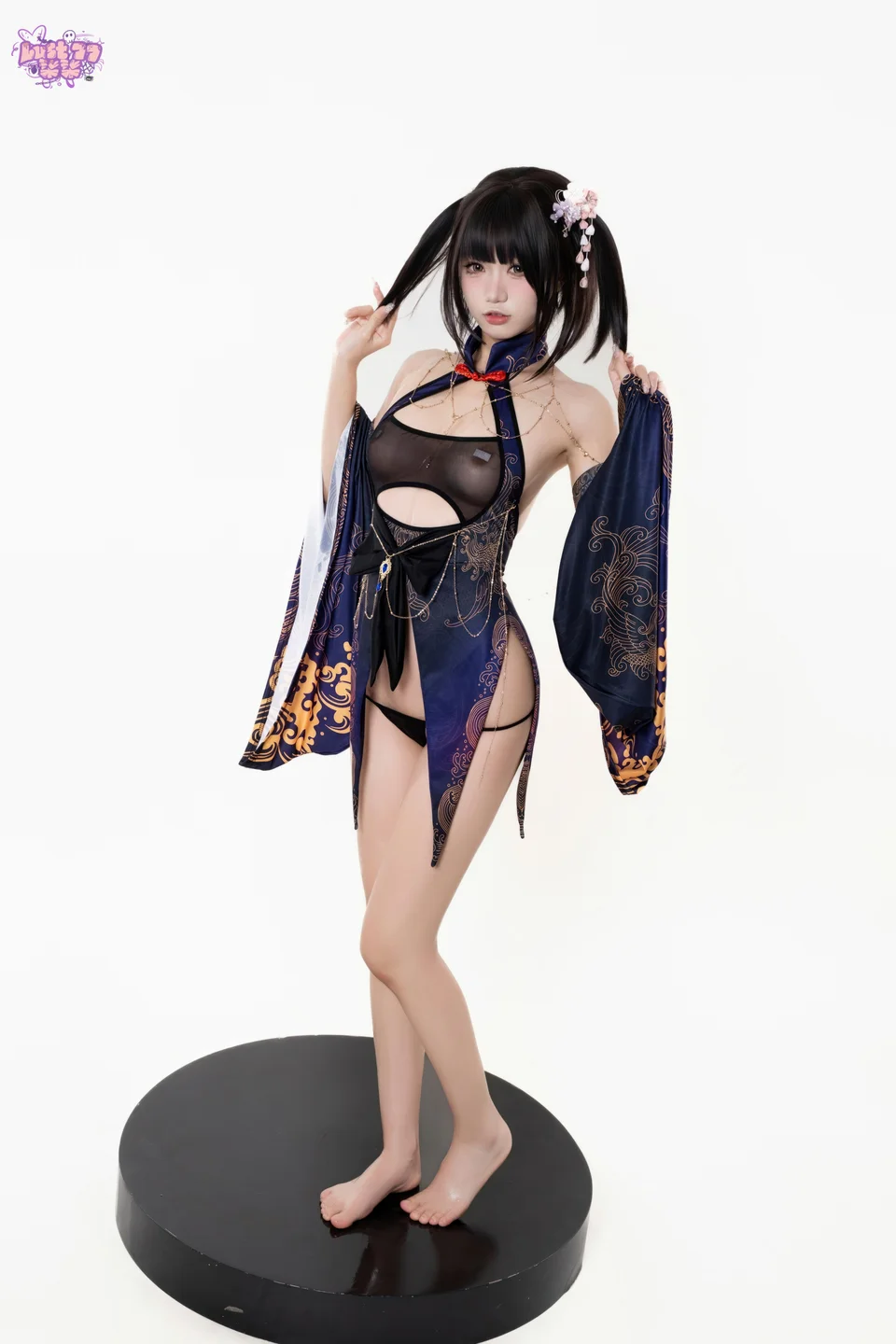 柒柒要乖哦 - No.073 紫电 [69P-756MB] tg@simisebaisi 【丝足阁】050.webp